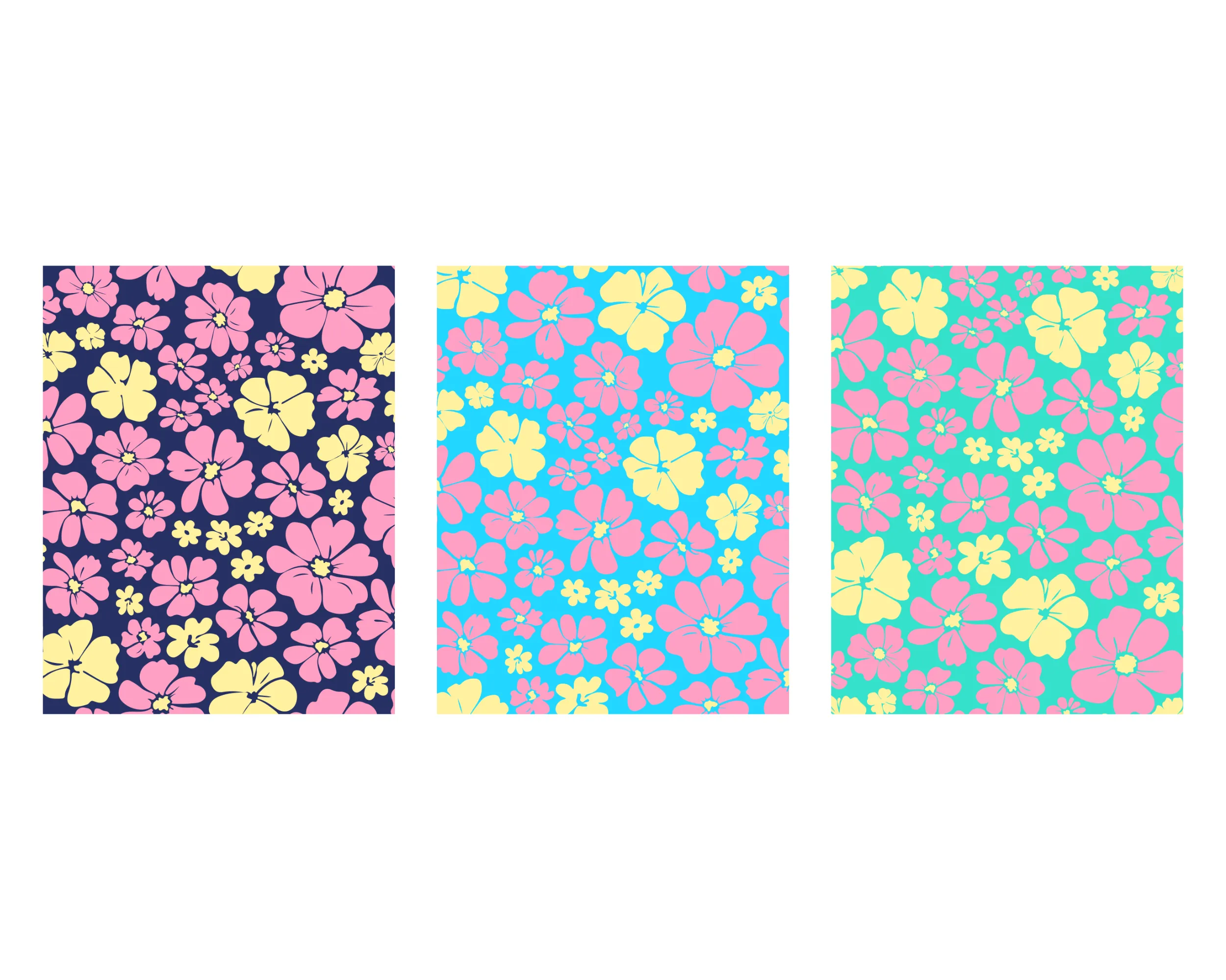 Floral Pop summer edition pattern variation.