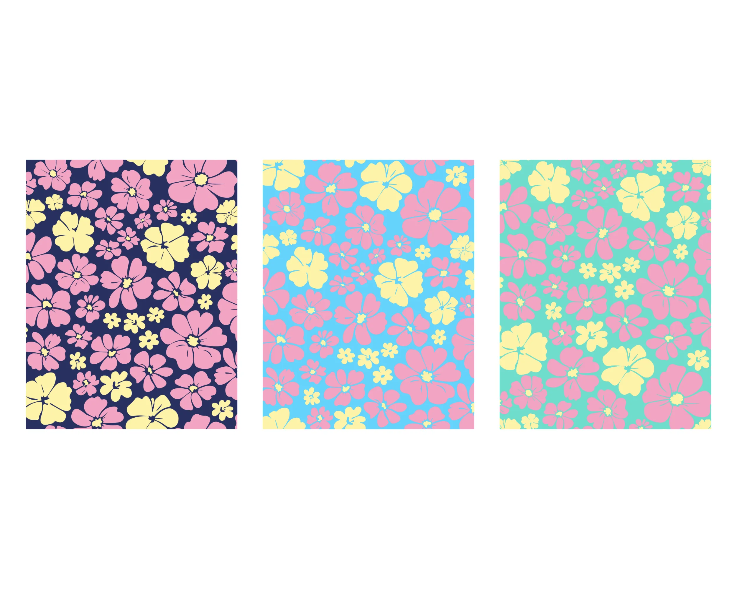 Floral Pop summer edition pattern variation.